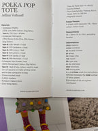 Sheepjes Metropolis Polka Pop Tote Crochet Pattern