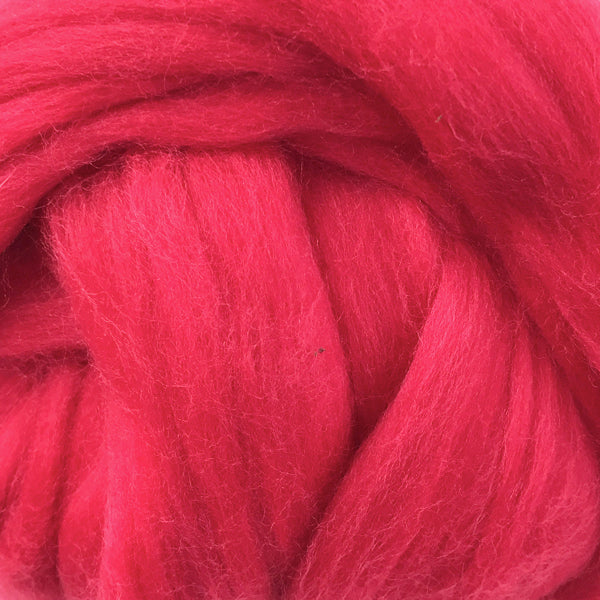 Rose Pink Merino wool tops for felting & giant knitting