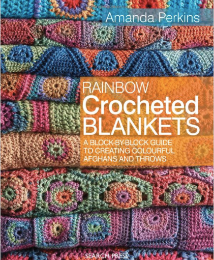 Rainbow Crocheted Blankets by Amanda Perkins