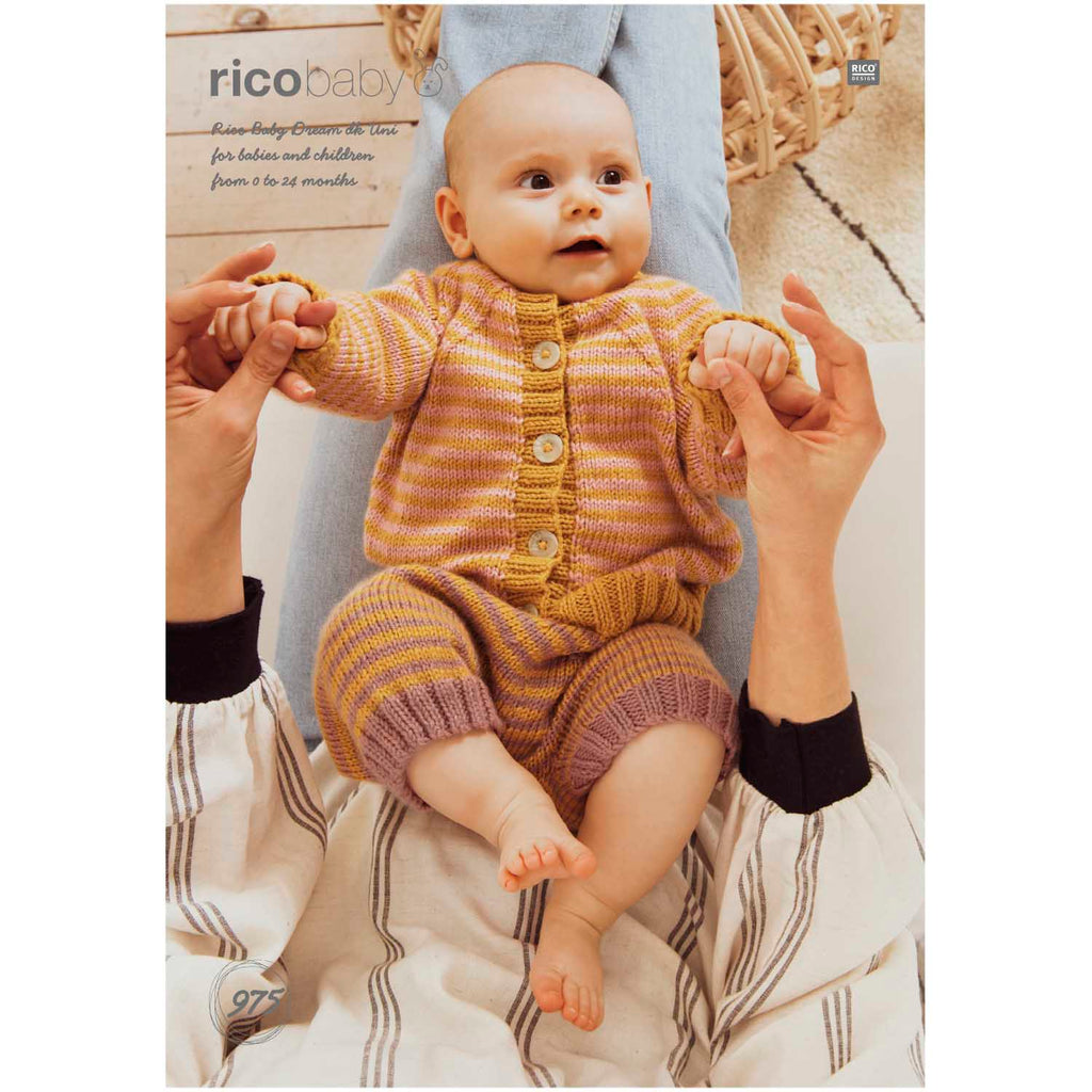 Rico Baby Dream Knitting Pattern 975