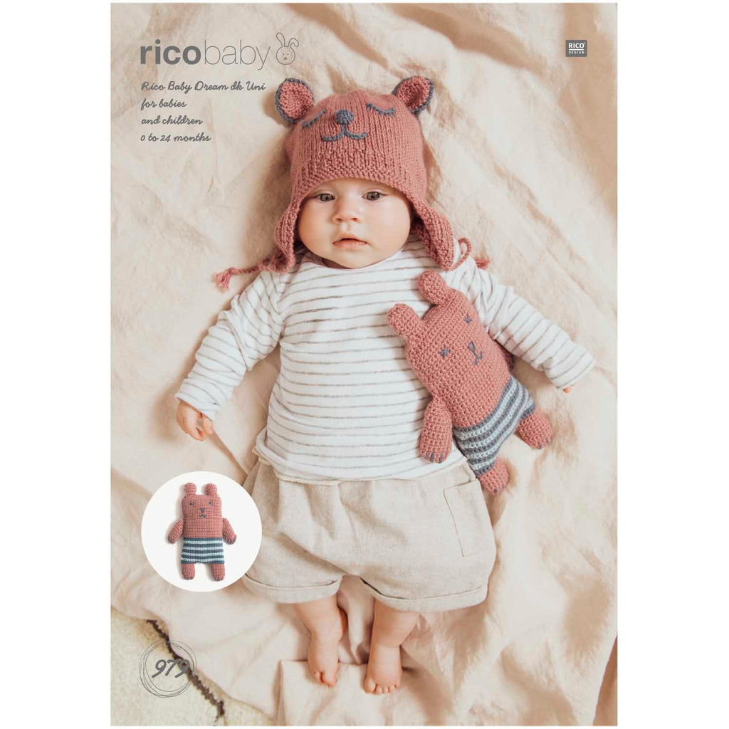 Rico Baby Dream Knitting Pattern 979