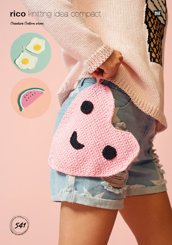 Rico Creative Cotton Aran Pattern Pot Holders 541