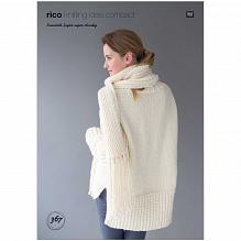 Rico Essentials Super Pattern 367 Sweater and Scarf