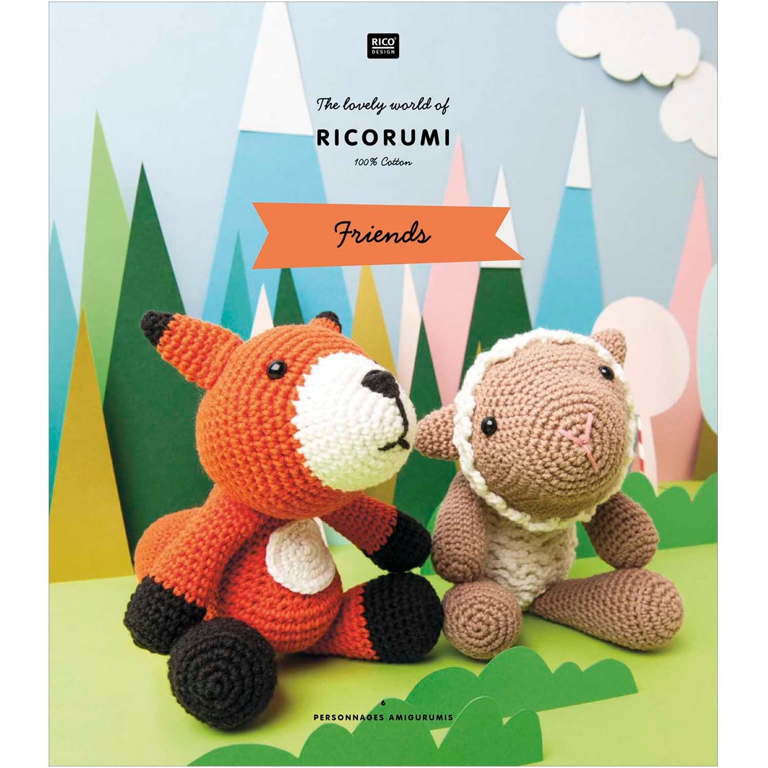 Ricorumi Rumi Friends  (Animals) Pattern Book
