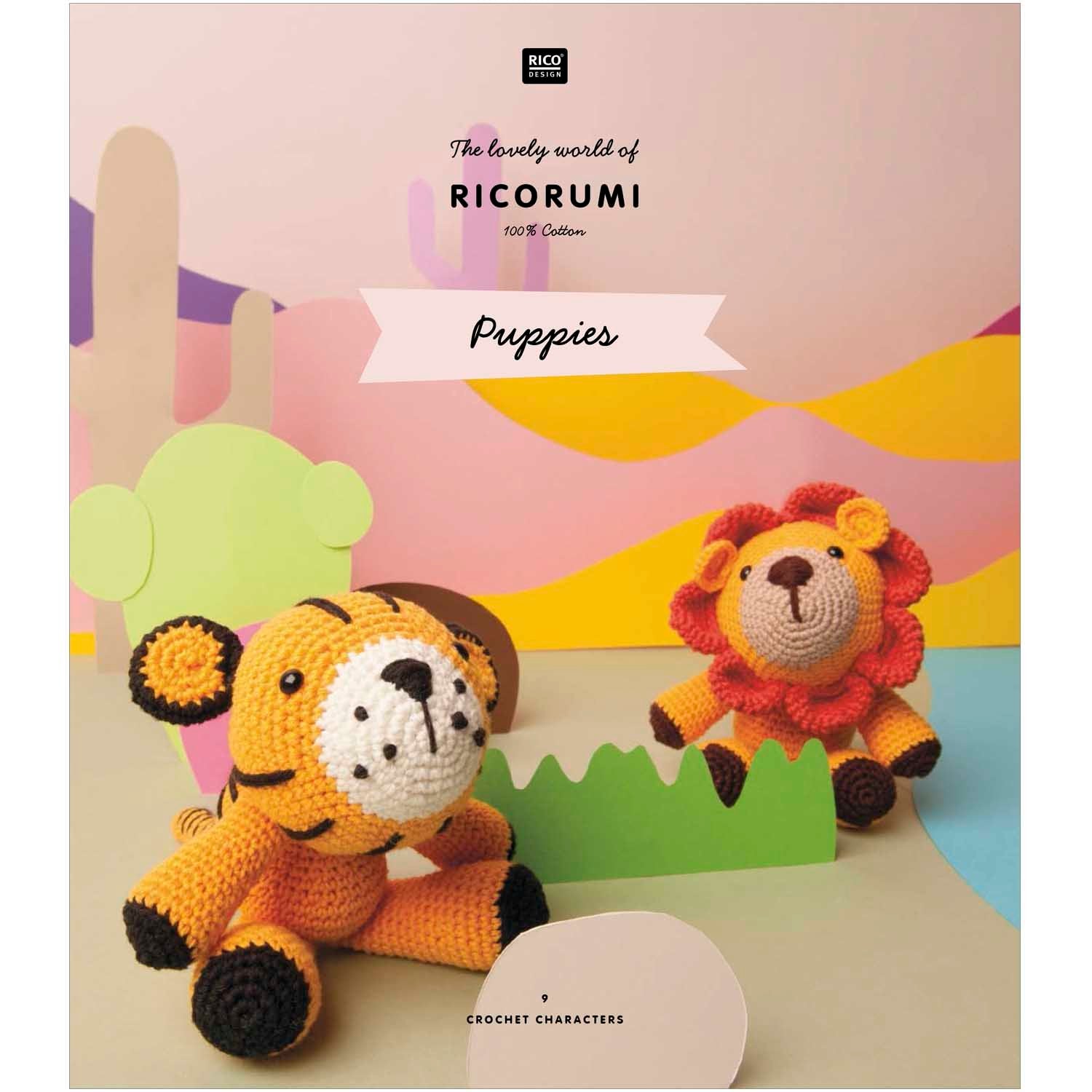 Ricorumi Rumi Puppies Pattern Book
