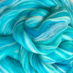 South Pacific House Blend Wooltops for Felting & Spinning 100g