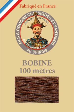 Sajou Polyester metallized sewing thread 145 Bronze 100m