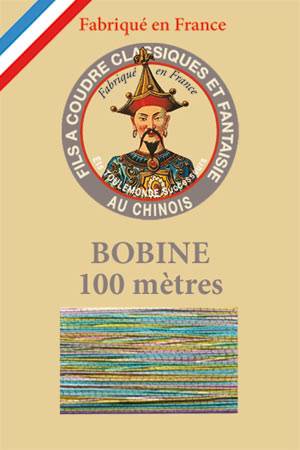 Sajou Polyester metallized sewing thread 182 Harlequin 100m