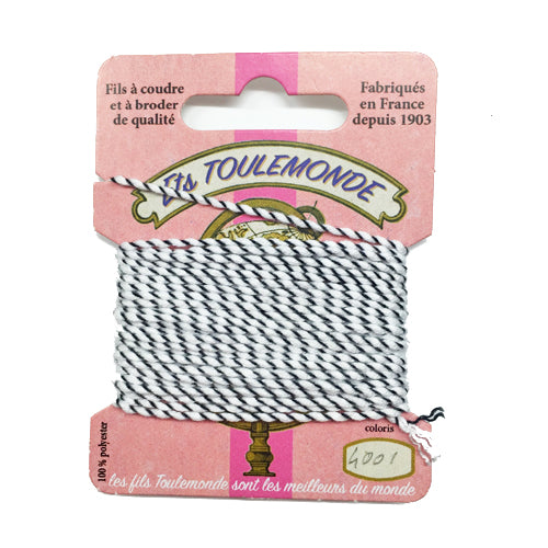 Sajou Novelty Rochefort thread 4001 White and black