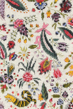 Sajou Cross Stitch Cushion Kit : Coquecigrues