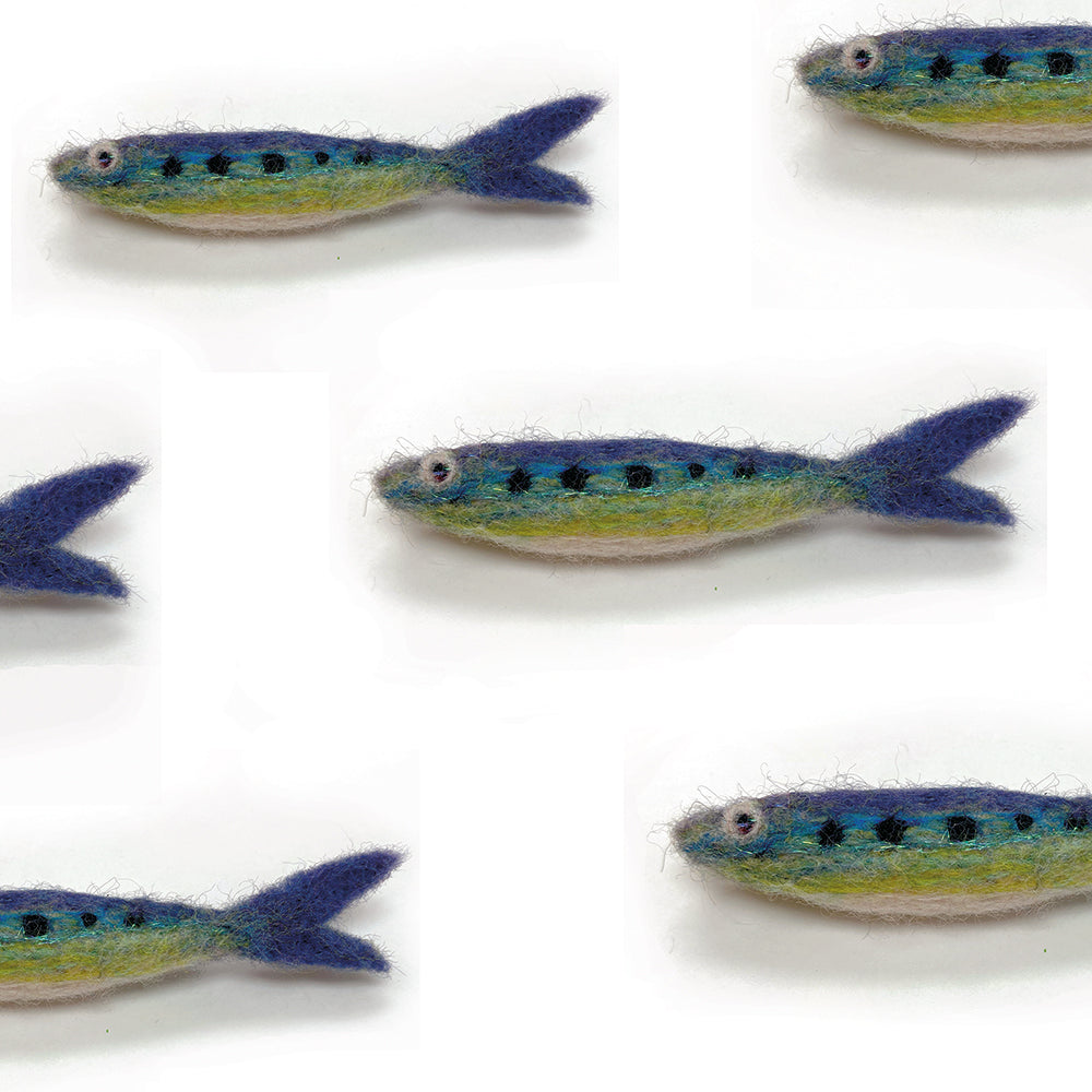 Queen Sardine Needle Felting Kit