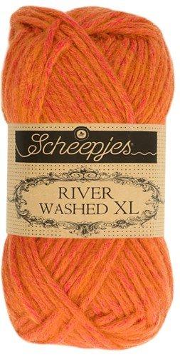 Scheepjes River Washed XL Aran Yarn 50g 984 Nile