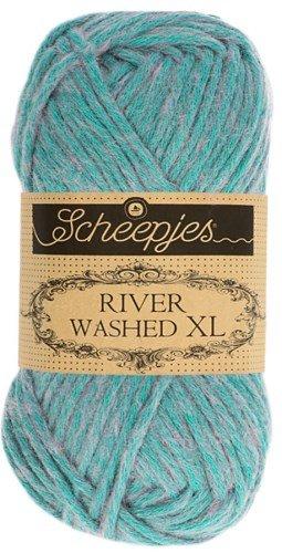 Scheepjes River Washed XL Aran Yarn 50g 990 Wheaton