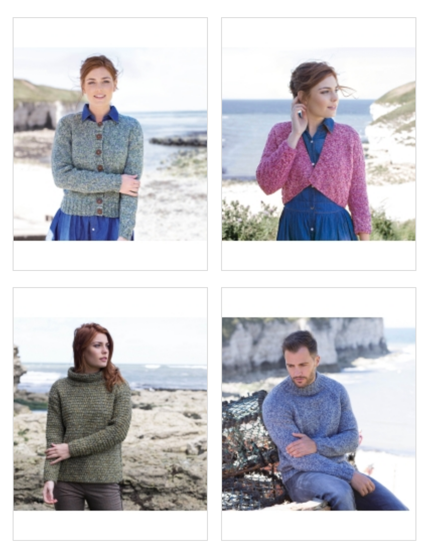 WYS The Croft Shetland Tweed Aran Pattern Book