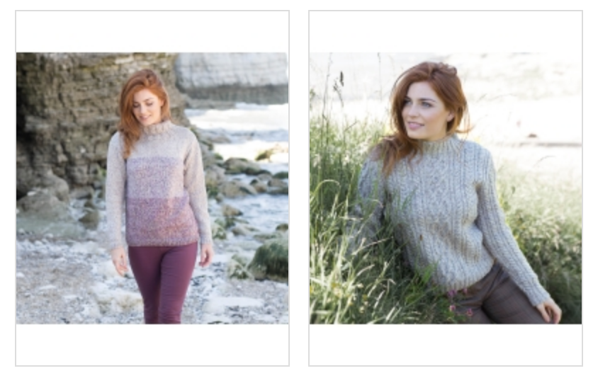 WYS The Croft Shetland Tweed Aran Pattern Book