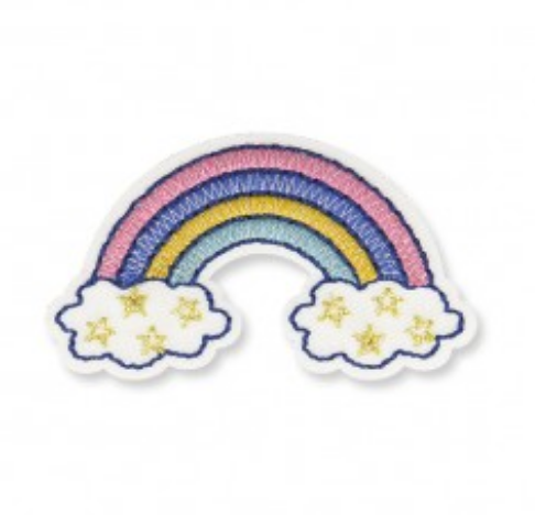 Iron On Rainbow Patch