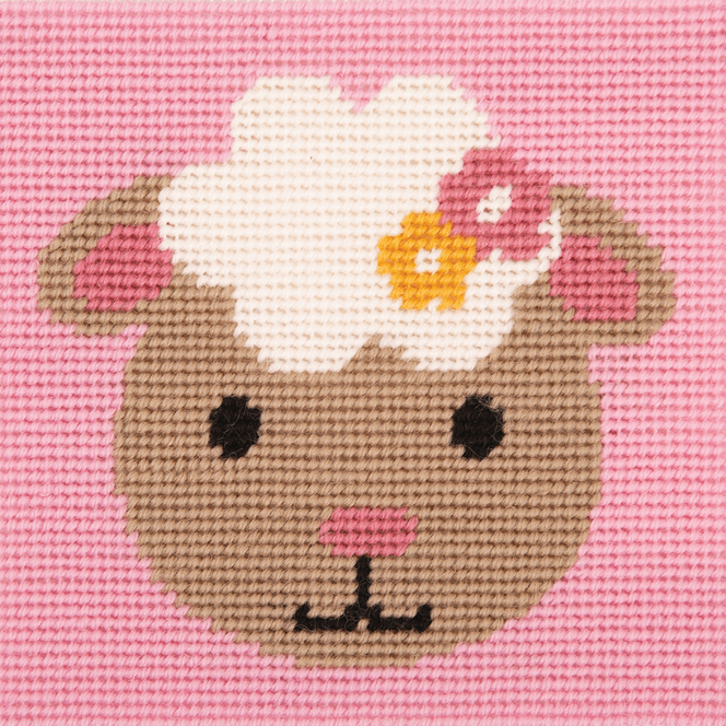 Stitch Kit: 1st Kit: Smiling Lamb