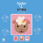 Stitch Kit: 1st Kit: Smiling Lamb