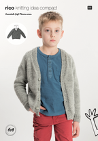 Kids Aran Cardigan and Jumper Knitting Pattern 618