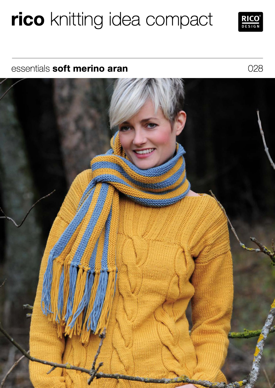 Women's Aran Sweater Knitting Pattern 028