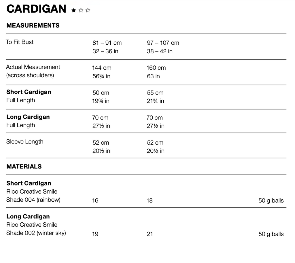 Smile Knitting Pattern 965 : Oversized Ladies Cardigan