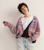 Smile Knitting Pattern 965 : Oversized Ladies Cardigan