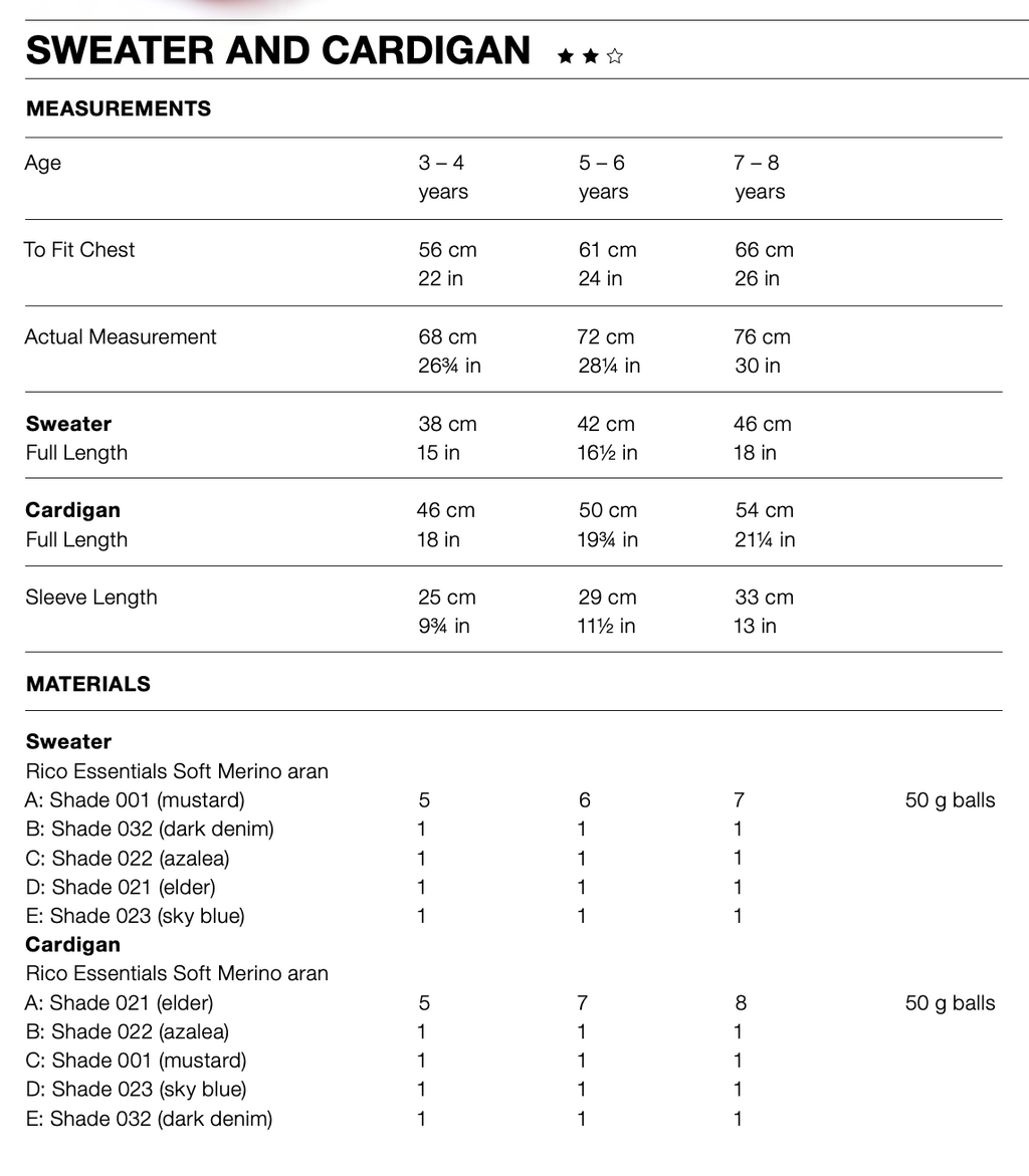Kids Aran Cable Knit Jumper Knitting Pattern 938