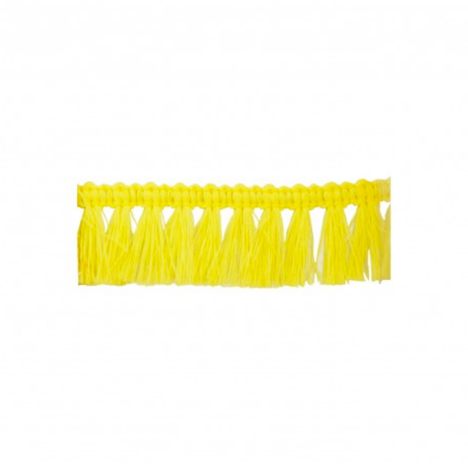 Woven Tassel Fringing 81 Yellow