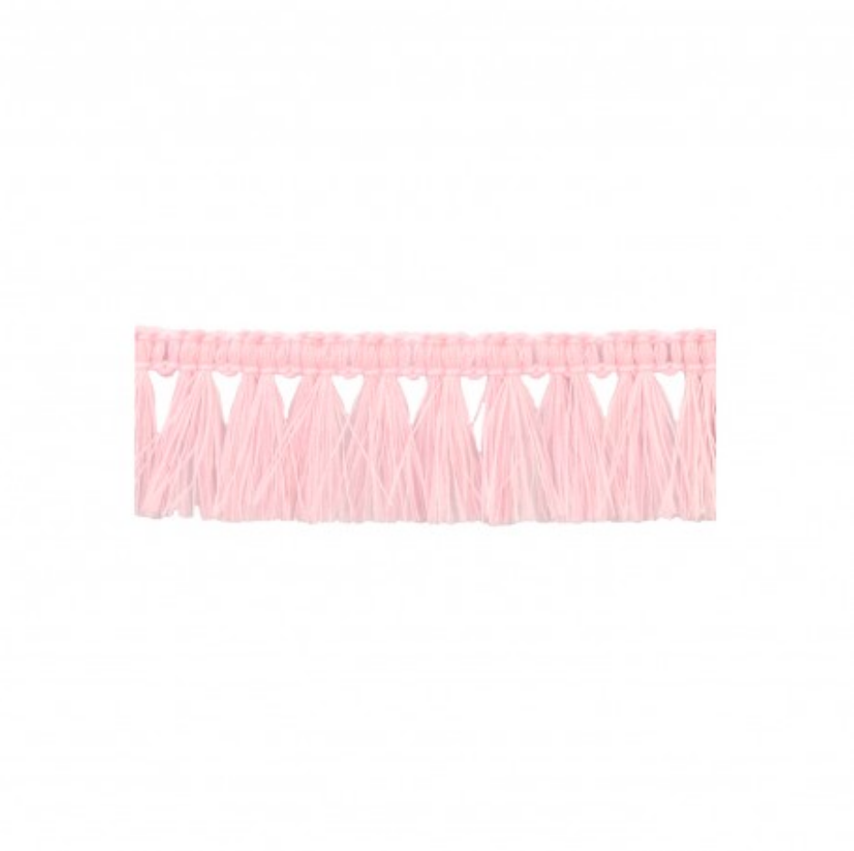 Woven Tassel Fringing 74 Pink