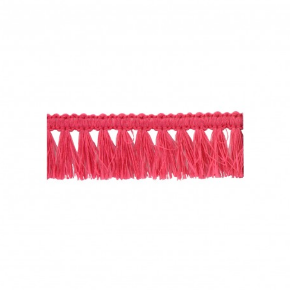 Woven Tassel Fringing 73 Cerise