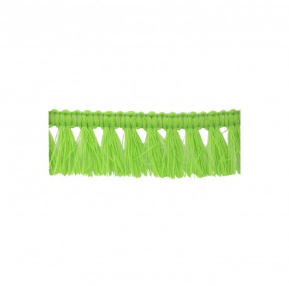 Woven Tassel Fringing 16 Green