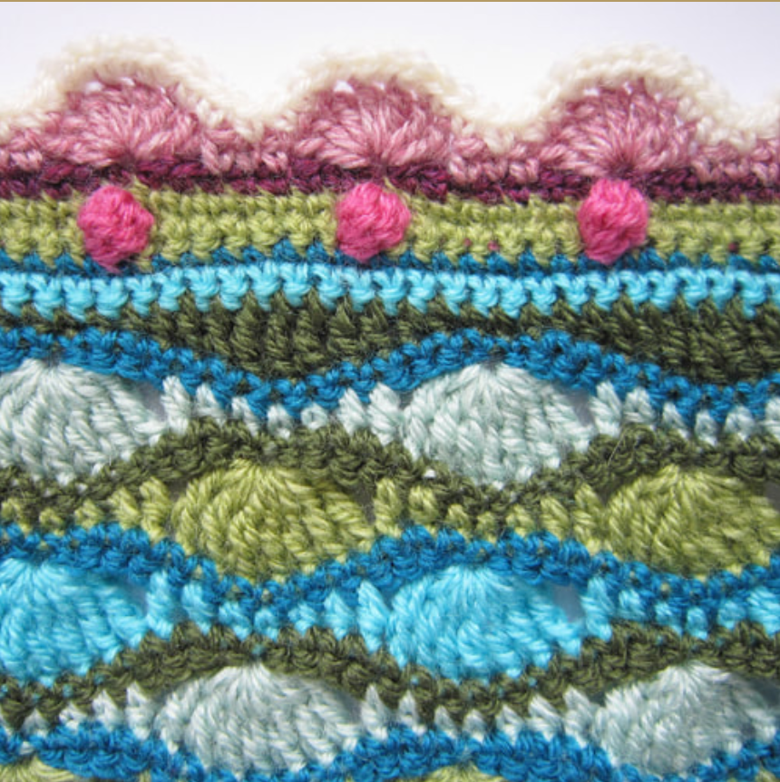 LILY POND Crochet Blanket Yarn Kit