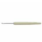 3.25 mm Crochet Hook : Waves : Aluminium  : Ivory : 3.25mm