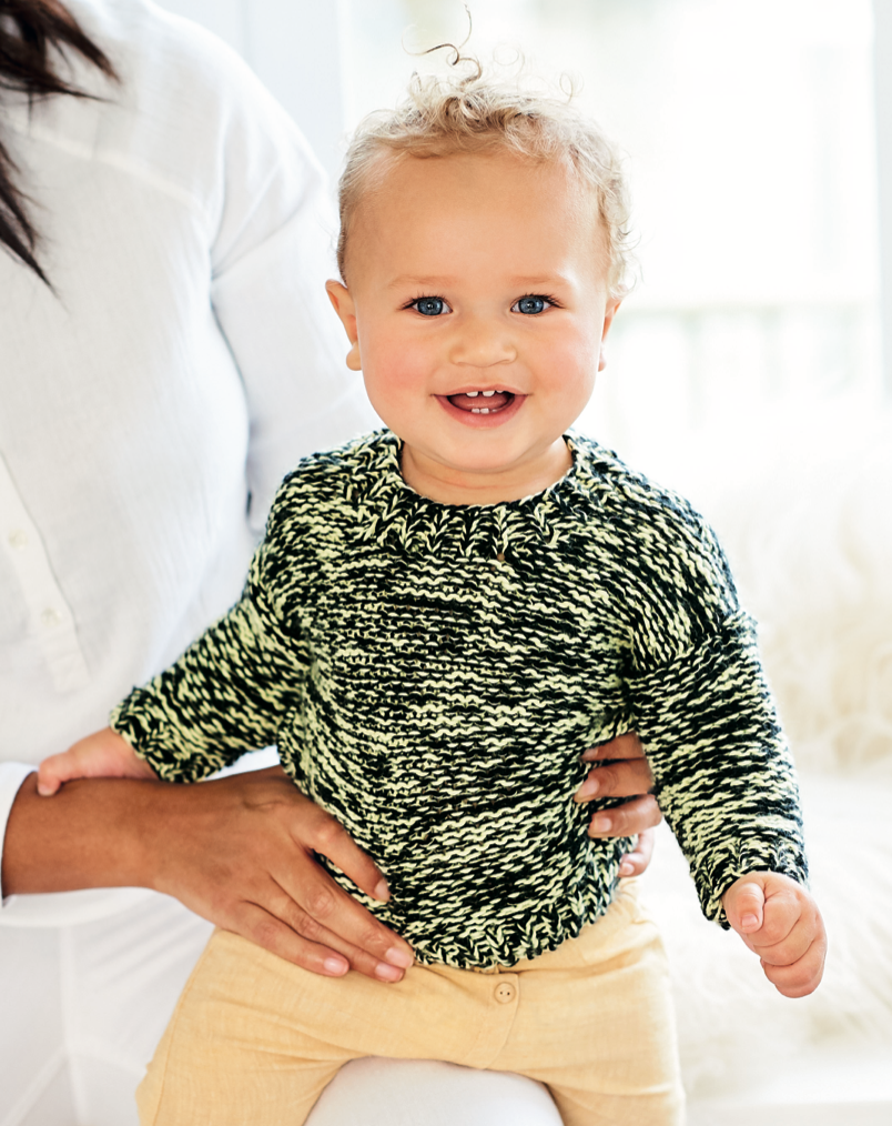 Baby Dream Uni Pattern 1035 Sweater & Hat