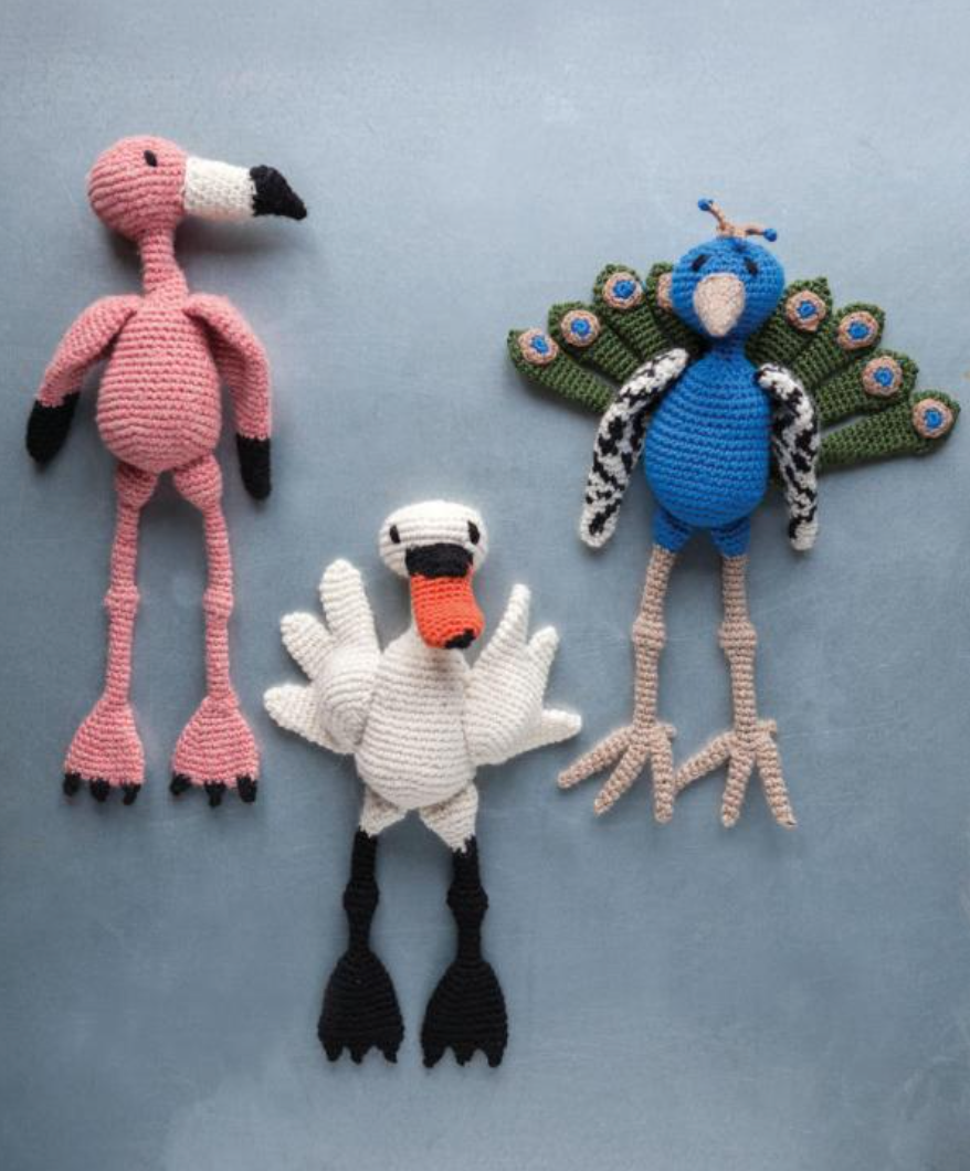Edward's Menagerie Birds : Over 50 Patterns for Crochet Birds  (New Edition)