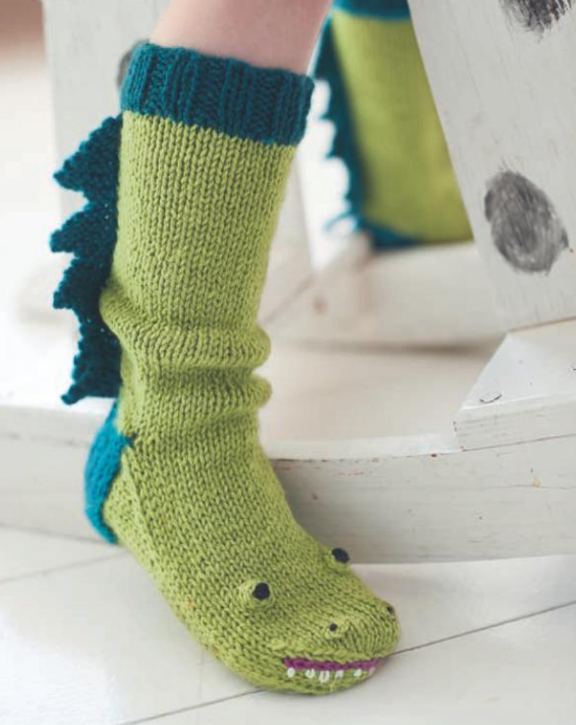 Knitted Animal Socks and Hats