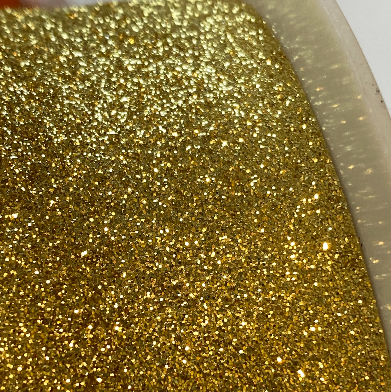 Fluff-a-torium Glitter Ribbon : Gold