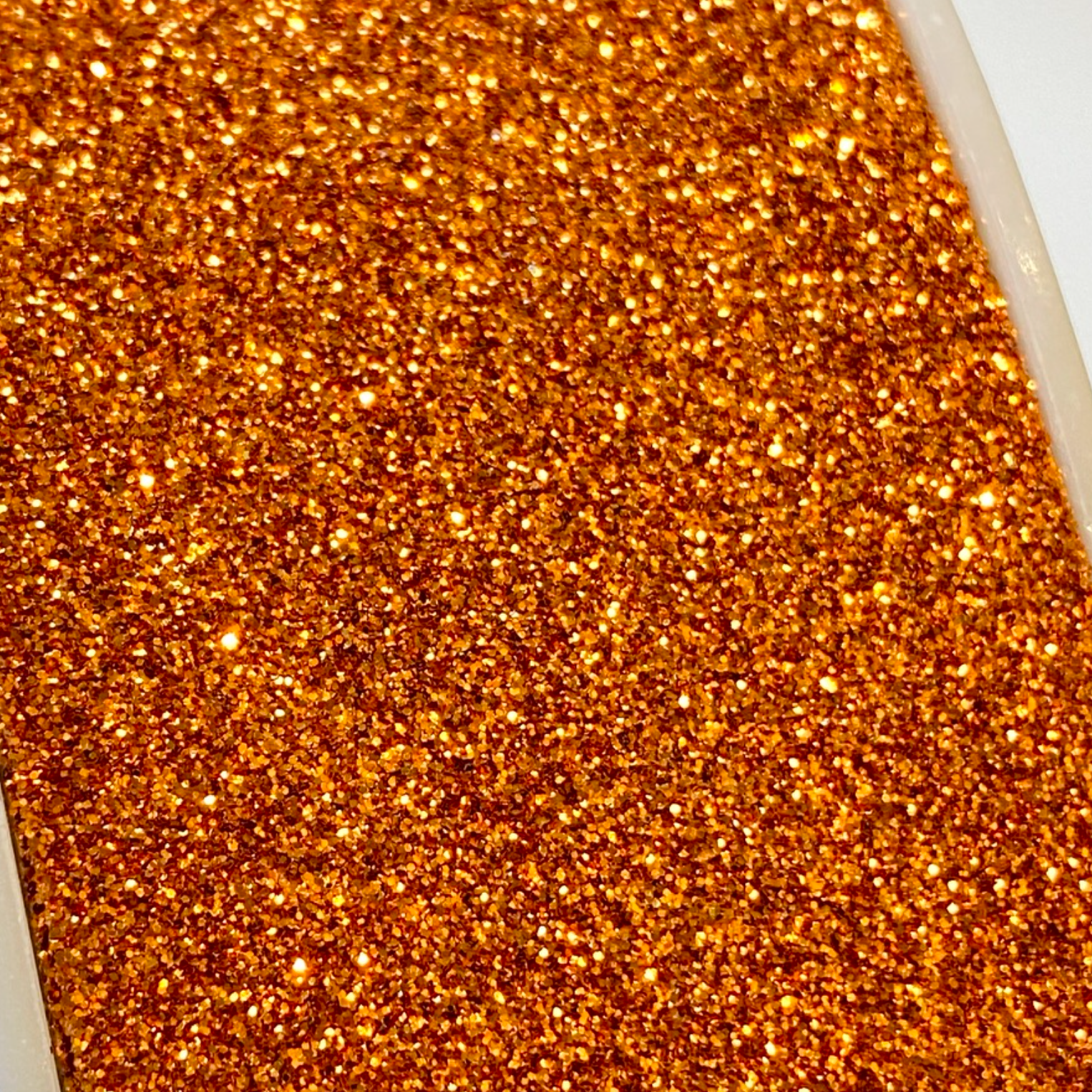 Fluff-a-torium Glitter Ribbon : Orange