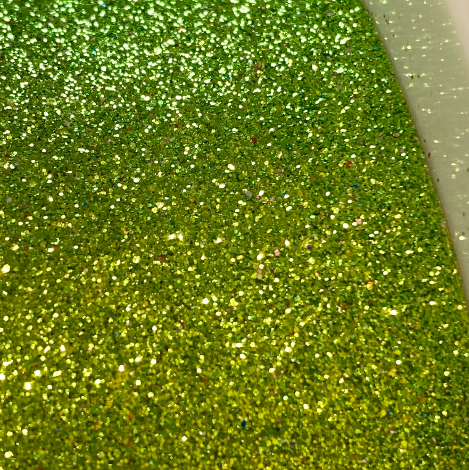 Fluff-a-torium Glitter Ribbon : Green
