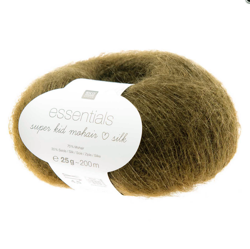 Super Kid Mohair Silk 25g Olive 049