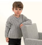 Rico Alpaca Blend Chunky Digital Knitting Pattern 459 boys (D) sweaters