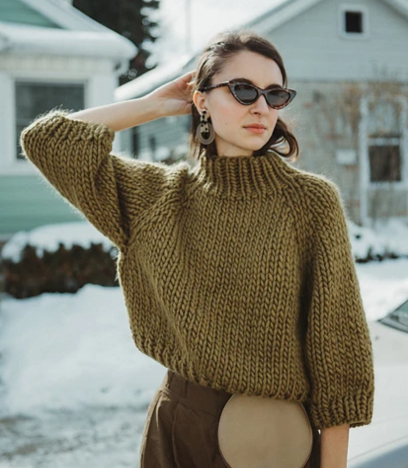 Strathcona Sweater Knitting Pattern