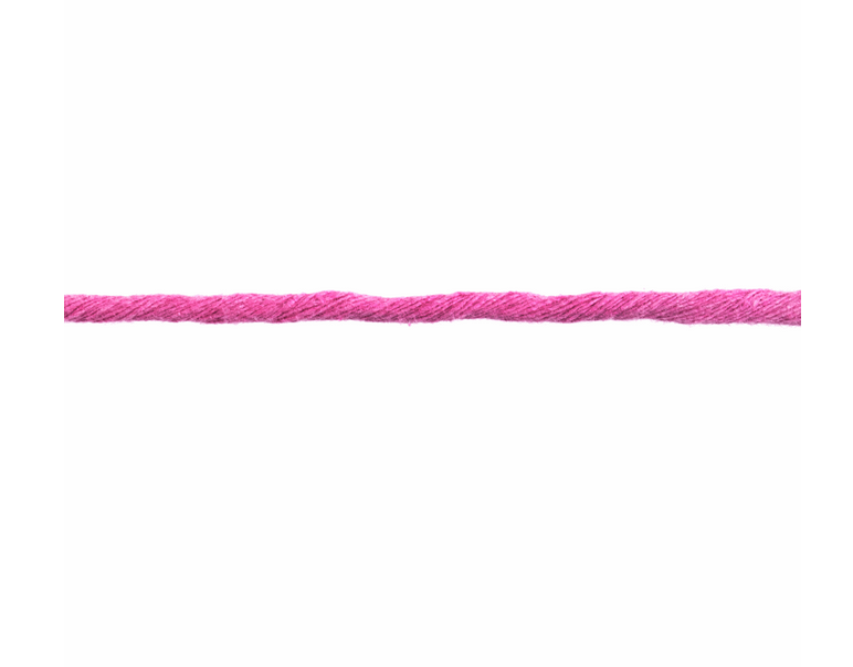 Macramé Cord: 87m x 4mm: 0.5kg: Pink