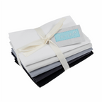 Plain Fat Quarter Pack: Monochrome