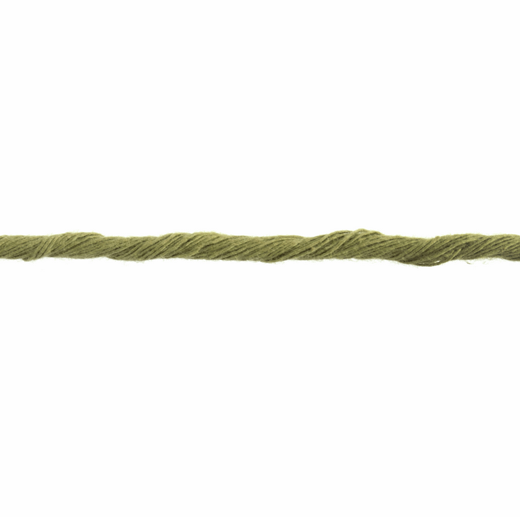 Macramé Cord: 87m x 4mm: Olive