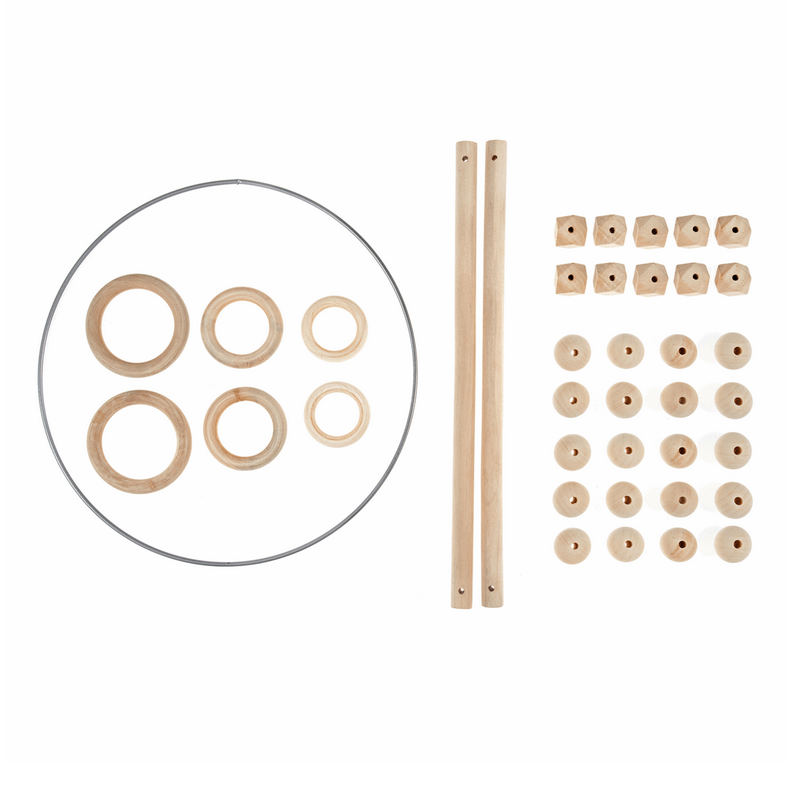 Macramé Accessories Starter Pack: 39 Pieces