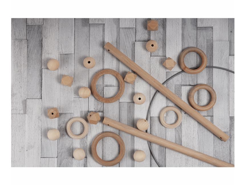 Macramé Accessories Starter Pack: 39 Pieces