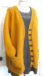 Boyfriend Cardigan Knitting Pattern