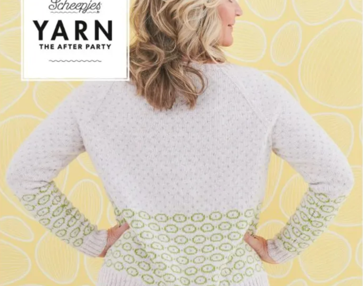 Sheepjes Metropolis Bird's Eye Cardigan Knitting Pattern