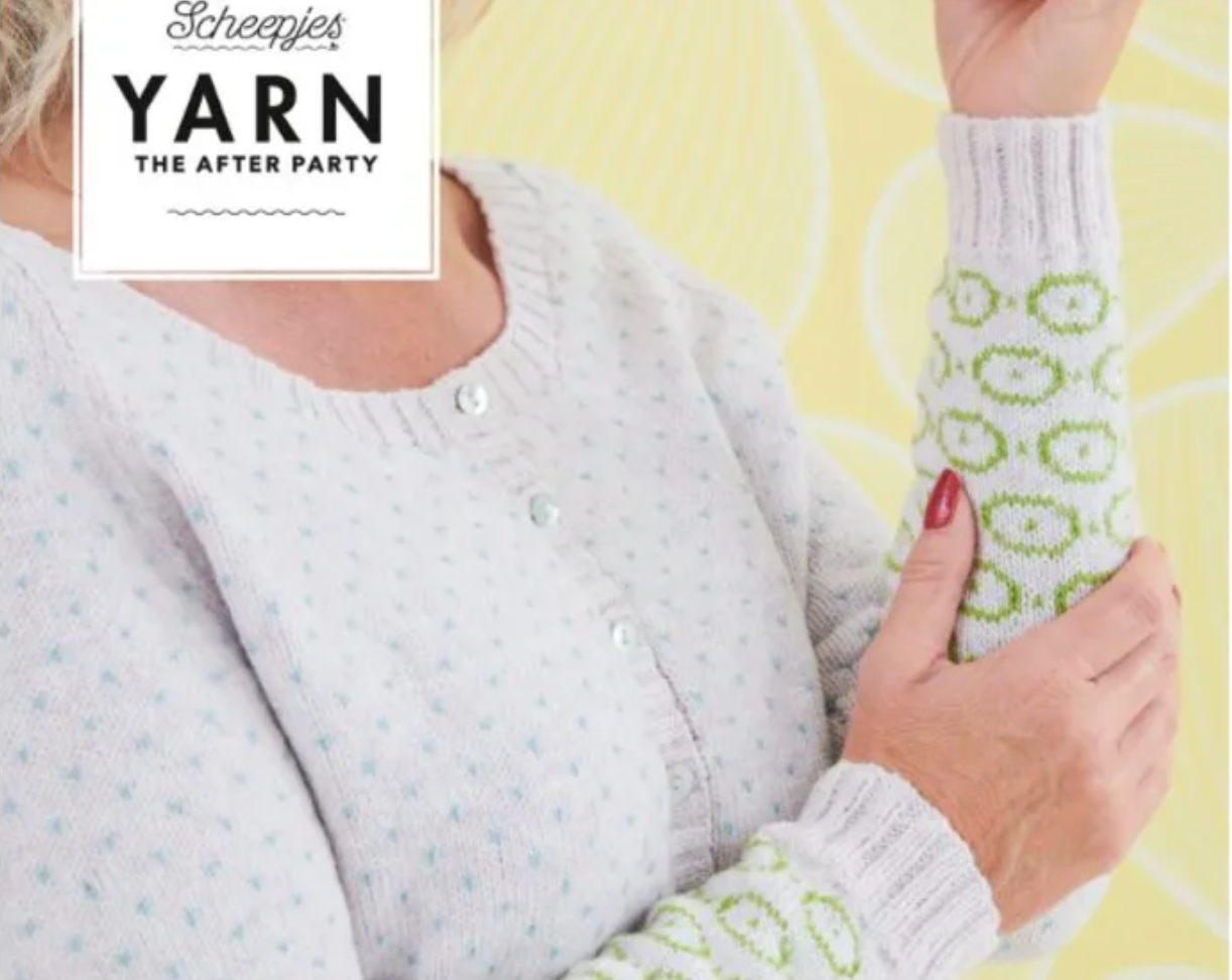 Sheepjes Metropolis Bird's Eye Cardigan Knitting Pattern